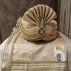 Silk Wedding Turban Golden Colour.