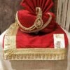 Maroon Colour Silk Fabric Men's Turban. -Riwaayat Store prc3569