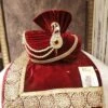 Maroon Colour Velvet Fabric Men's Wedding Turban. -Riwaayat Store prc3572