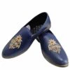 Blue Colour Mens Wedding Shoes In Leather,Rexine Fabric. -Riwaayat Store prc3576