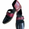 Black Colour Sandals Style Mens Groom Shoes. -Riwaayat Store prc3594