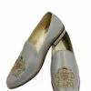Grey Colour Leather Fabric Mens Wedding Shoes. 2 Grey Colour Leather Fabric Mens Wedding Shoes. -Riwaayat Store prc3601